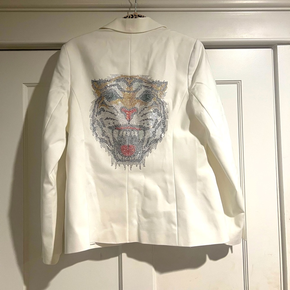 Crystal Tiger Jacket - Sz. 14 New in Plastic - Picture 2 of 7